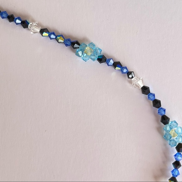 ๐Handmade Authentic Swarovski Crystal & SS925 necklace & bracelet set - Picture 6 of 15